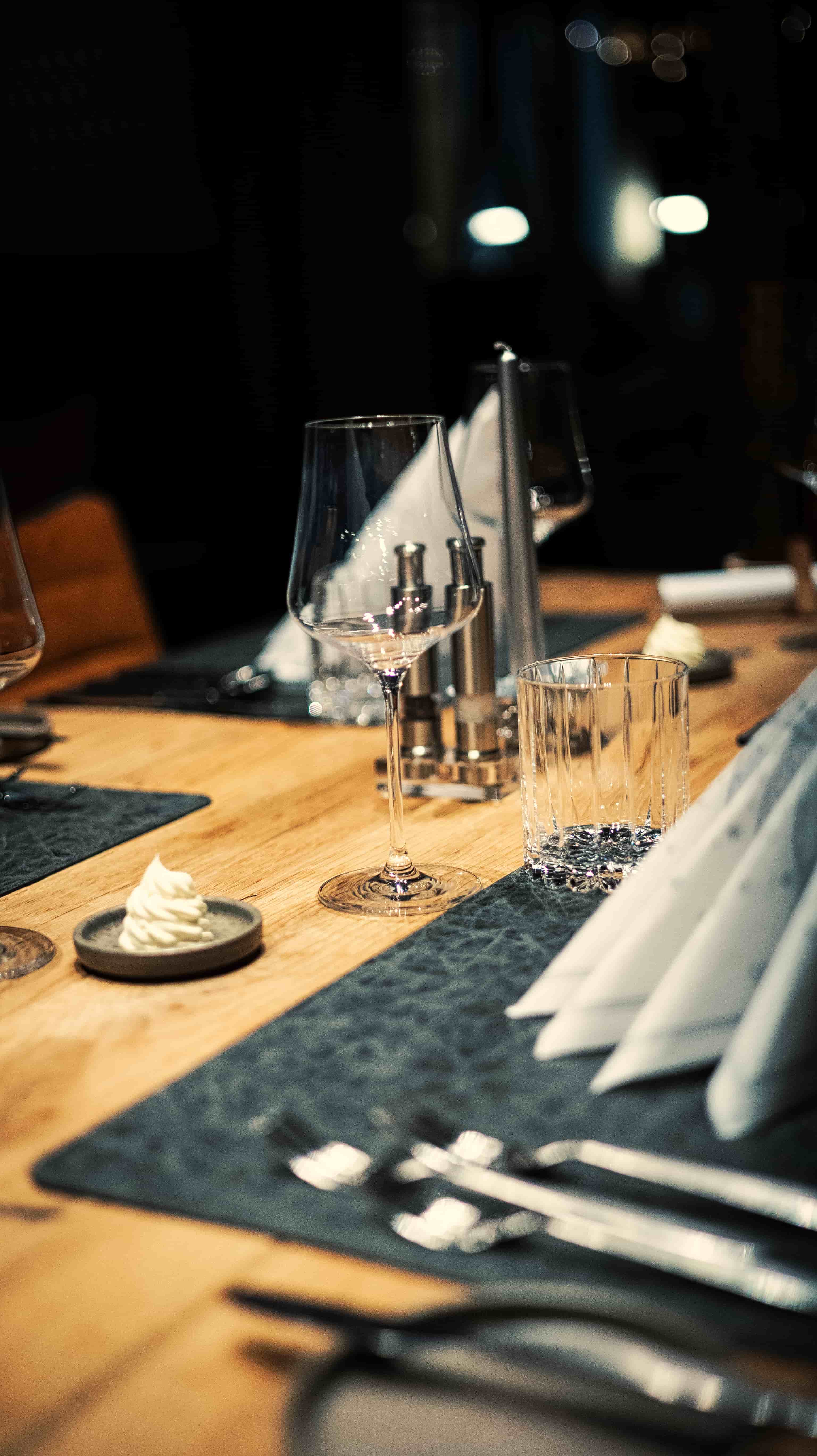 Restaurant interior detail